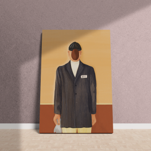 El Hijo del Café – Obra Limitada en Lienzo Enmarcado